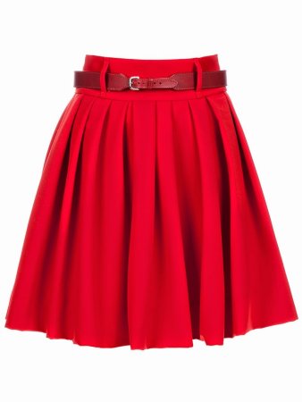 Юбка на белом фоне