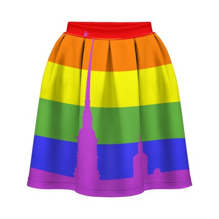 Радужная юбка