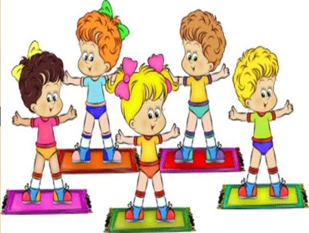 Утренняя гимнастика в детском саду