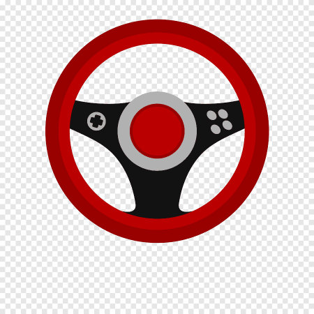 Нарисовать руль автомобиля