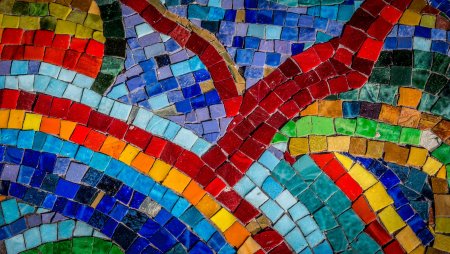 Мозаика из стекла для детей