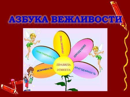 Азбука вежливости для детей