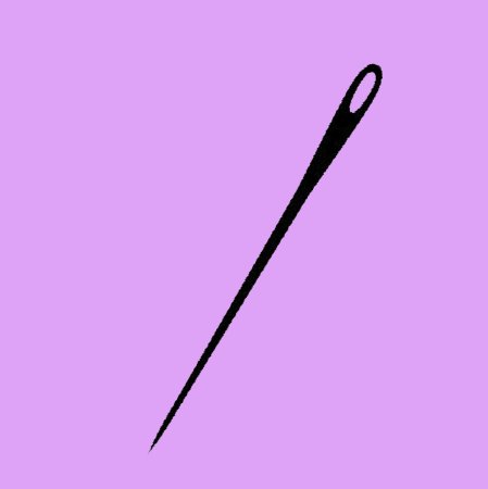 Игла без фона