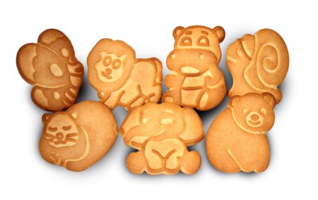 Печенье в виде зверей