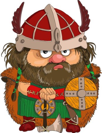 Викинг мультяшный