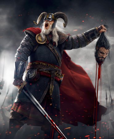 Скандинавия Викинги воин