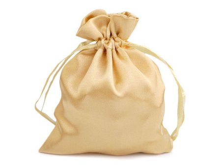 Подарочный мешочек золотой