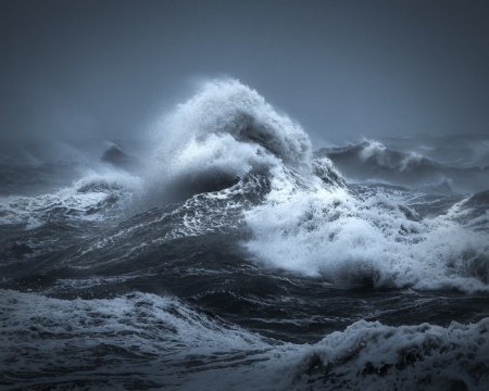 «Шторм на черном море». Ацвазовский