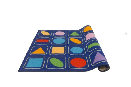 Коврик с геометрическими фигурами