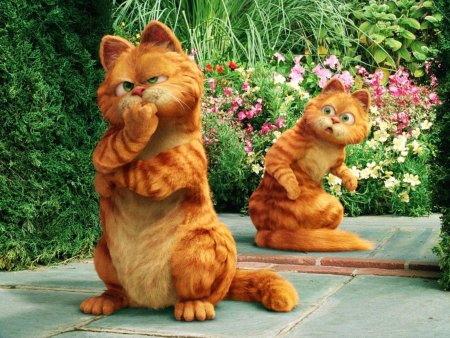 Кот Гарфилд мультфильм 2