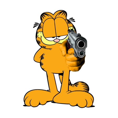 Гарфилд на аву
