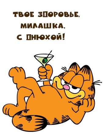 Гарфилд хозяин