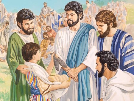 Иисус Христос и 5 хлебов