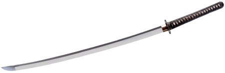 Самурайский меч без фона