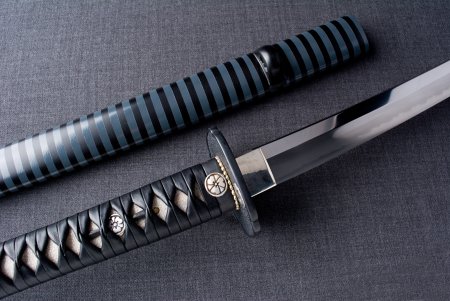 Катана с Вороненой сталью