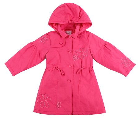 Плащ детский на белом фоне