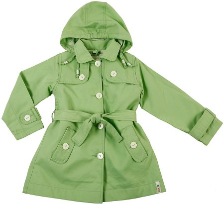 Плащ детский на белом фоне