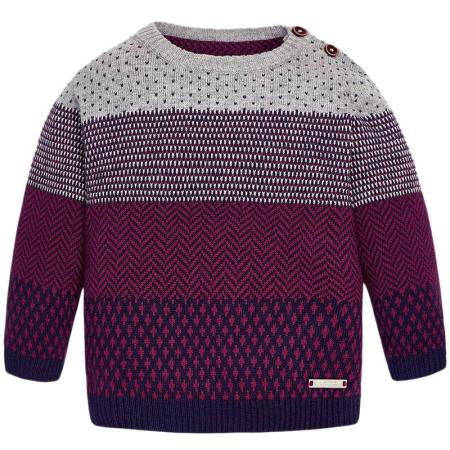 Mayoral джемпер бордовый