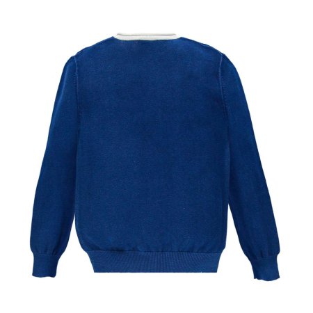 Синий свитер