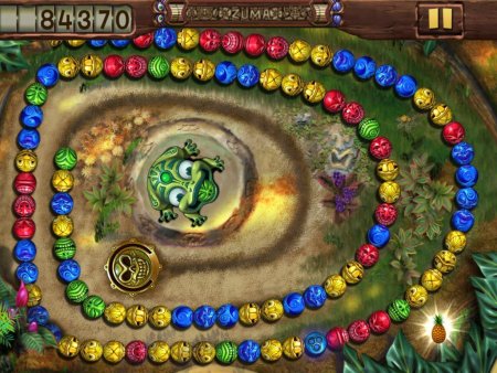 Игра с лягушкой Zuma