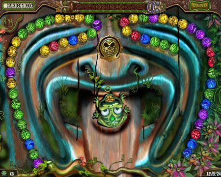 Игра индийская Zuma Deluxe