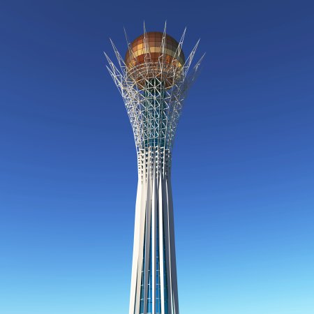 Монумент Астана Байтерек без фона для