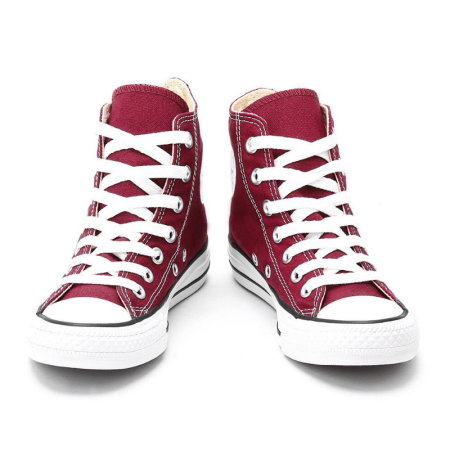 Бордовые кеды Converse Chuck Taylor all Star Maroon m9613 высокие
