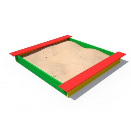 Песочница большая (1,2*1,2*0,23) "забава"