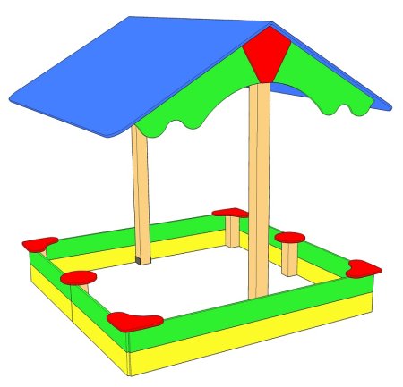 Песочница грибок КСИЛ