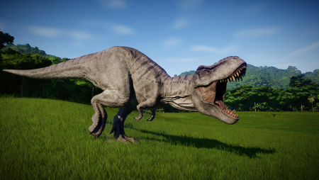 Jurassic World Evolution Тираннозавр
