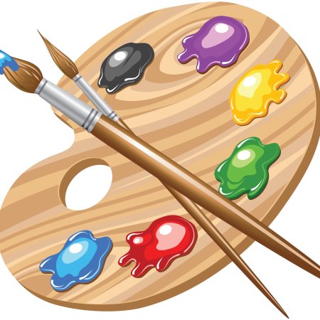 Кисточка для рисования рисунок