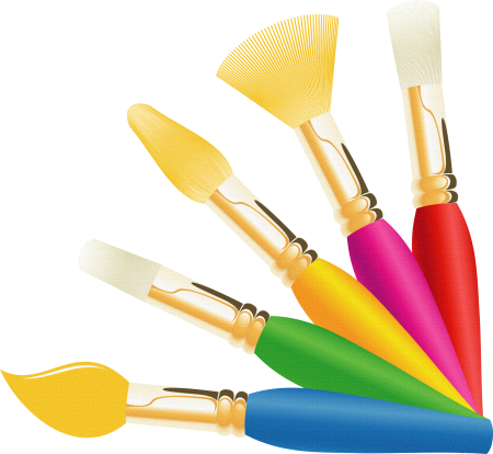 Кисти мультяшные