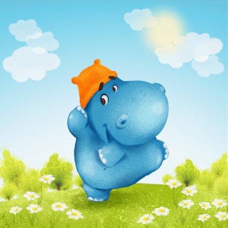 Веселый Бегемотик