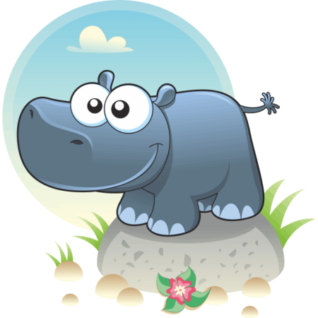 Бегемотик Хиппо мультик