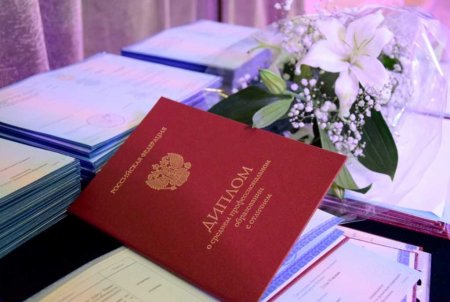 Диплом, красный