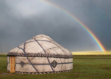 Юрты в Казахстане