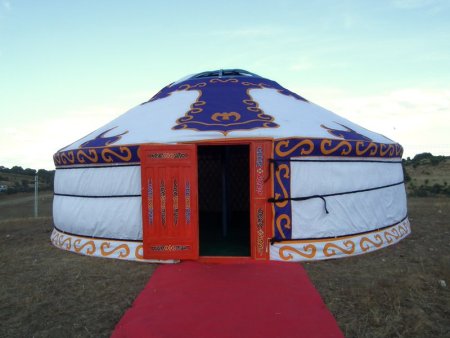 Казахская юрта Муканов