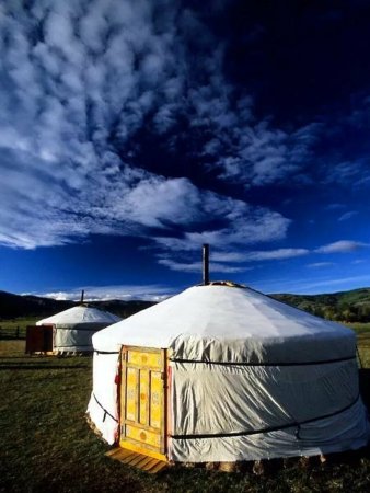 Юрты в Казахстане