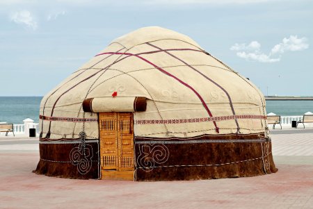 Жилище казахов юрта