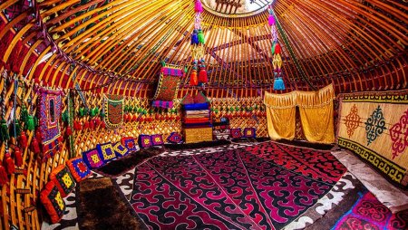 Боз-уй киргизское жилище