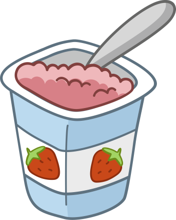 Йогурт клипарт