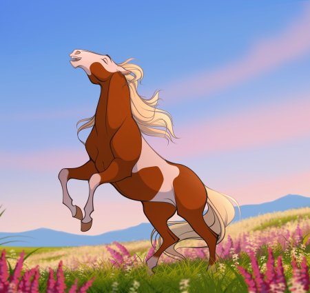 Гроза из мультика спирит душа прерий