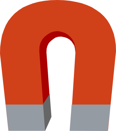 Магнит подковообразный