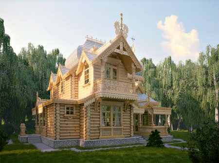 Каменный Терем в русском стиле