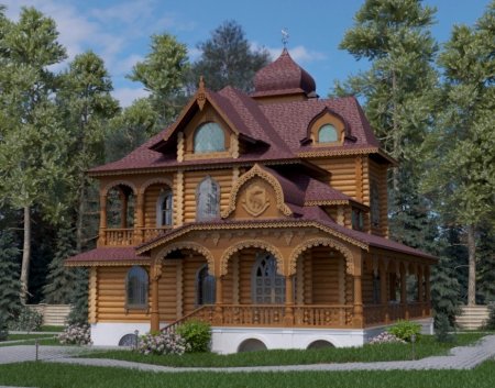 Деревянный Княжеский Терем