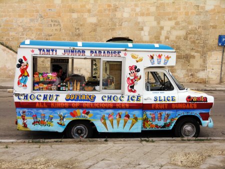 Машина мороженщика Ice Cream