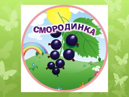 Маркировка для группы Смородинка в детском саду