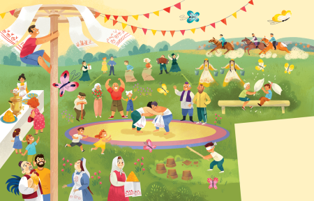 Сабантуй для детей