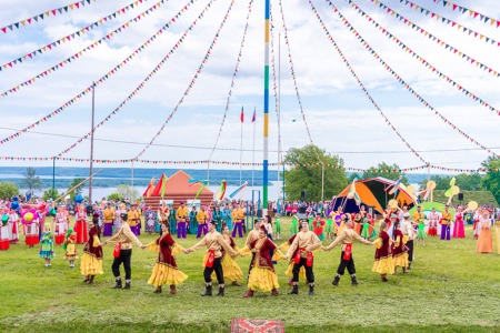 Национальный праздник татар Сабантуй