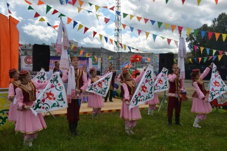 Сабантуй в Крындах Агрызского района